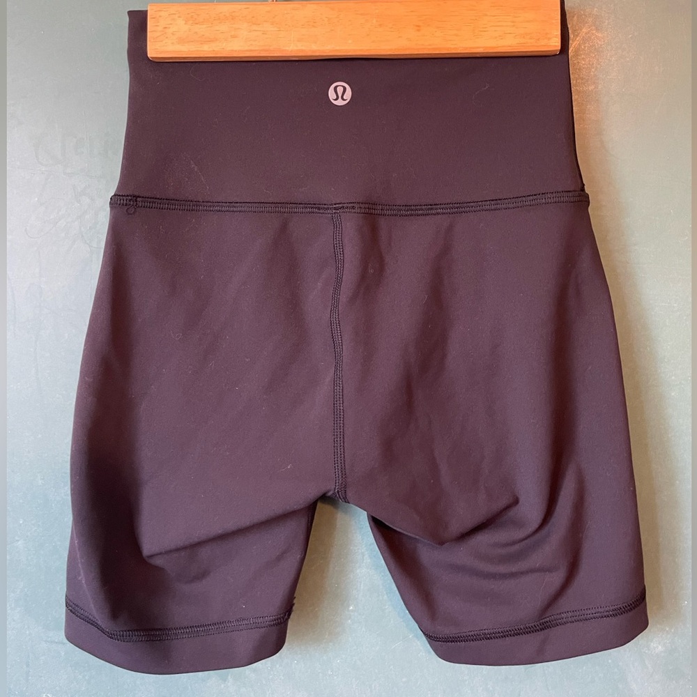 Black Lululemon Bike Shorts
